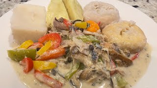 How to make salt mackerel rundown Jamaican style recipe Resimi