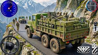 Army Truck Driving Cargo Games - US Offroad Army Truck Driving 3D 2025 - Andriod Gameplay screenshot 1
