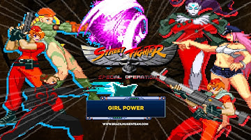 GIRL POWER - Street Fighter Spec Ops Staturday