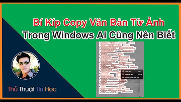 Bí Kíp Copy Văn Bản Từ Ảnh Trong Windows Ai Cũng Nên Biết | Thầy Quách Nhị