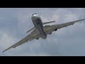 эффектный взлёт: Ту-154 махнул крылом и вираж вправо RF-85655 открытое небо Кубинка 2020