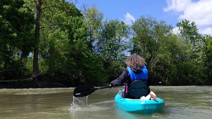 Osage Creek kayaking with Norm Friar and Holly Wil...