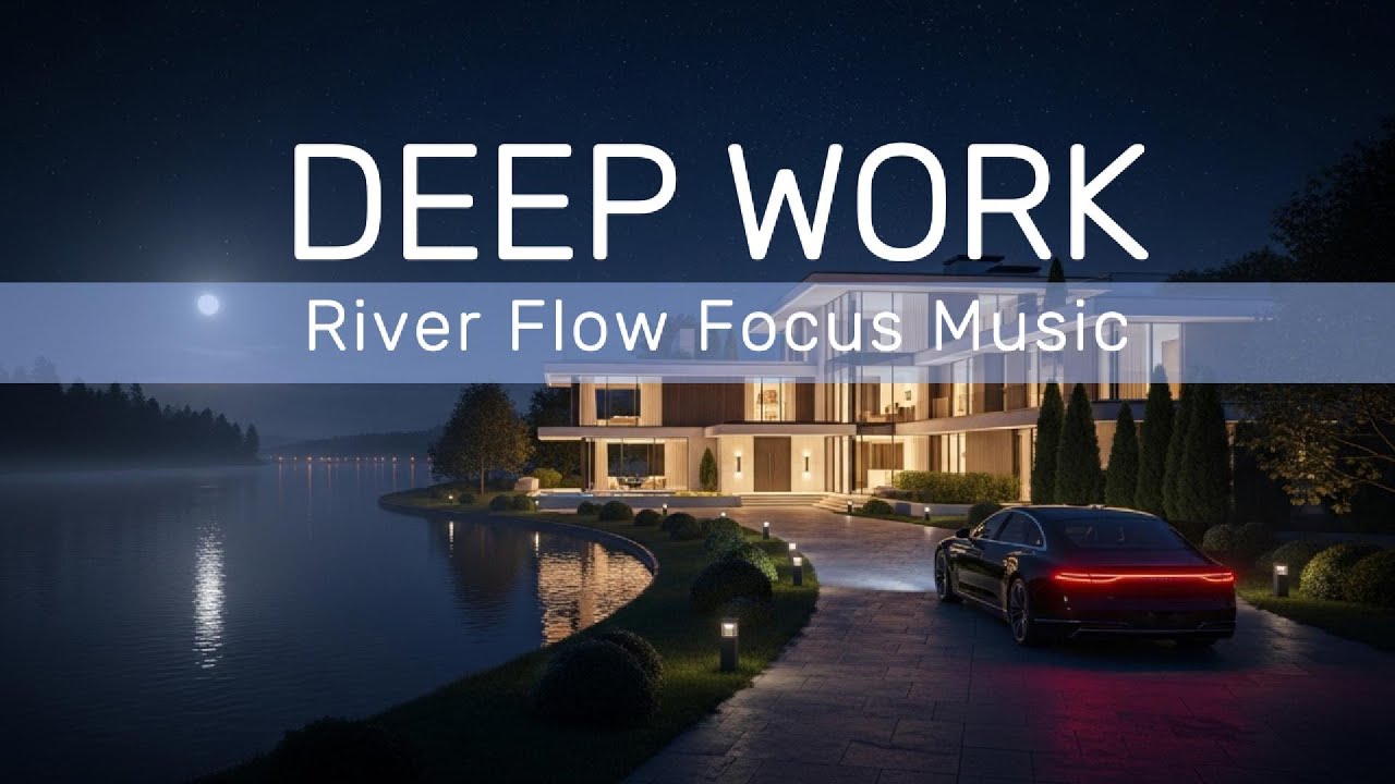 River Flow Focus Music – 90 Minutes Deep Work & Flow State