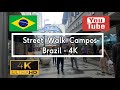 🇧🇷 Street Walkin&#39; in Campos Brazil! 🇧🇷 Check Out This Stunning 4K Footage 🤩