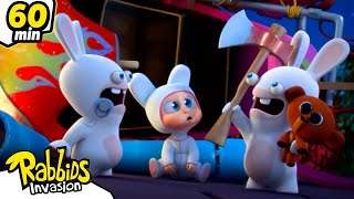 ¡Los Rabbids tienen bebé! | Rabbids La Invasión | Nueva compilación 1H | Cartoon para niños