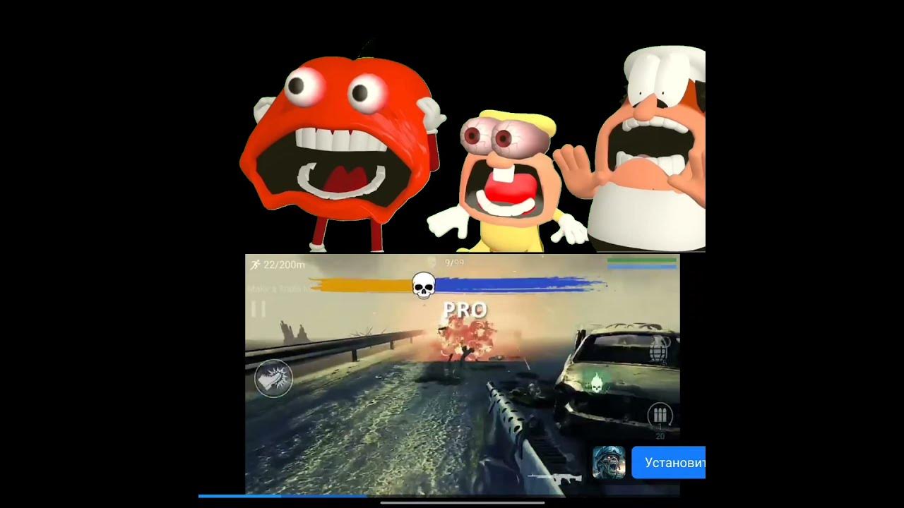 Noise meet Mushroom Topping Waifu Pizza Tower Animation short 