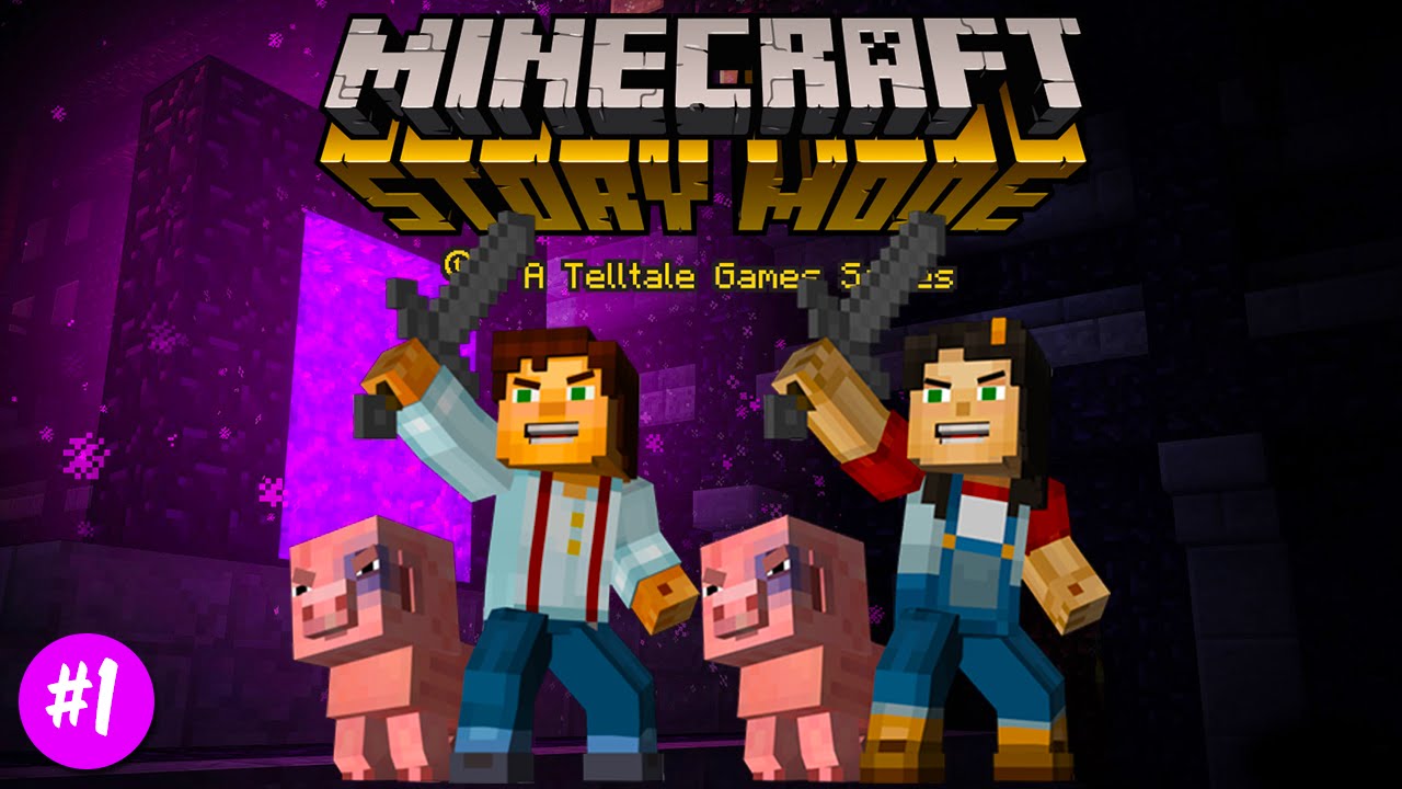 Let's Play Minecraft Story Mode Episode 1 Order Of the  