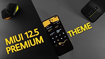 MIUI 12.5 Premium Amoled Theme For Any Xiaomi Devices | Miui 12.5 Theme