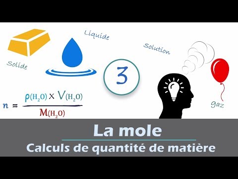 Vidéo: Comment Trouver La Quantité De Gaz Libéré