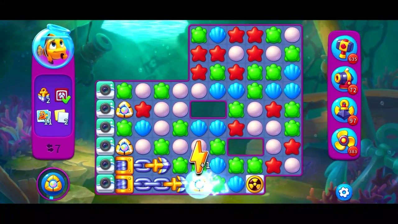 Fishdom Super Hard level 15019 no boosters フィッシュダム スーパー