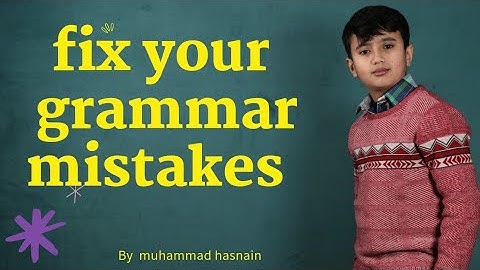 Fix Your Grammer Mistakes Talking about people | by english instructor Muhammad Hasnain