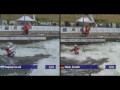 Final C1 Savsek vs Tasiadis - 2015 European Championships Canoe Slalom