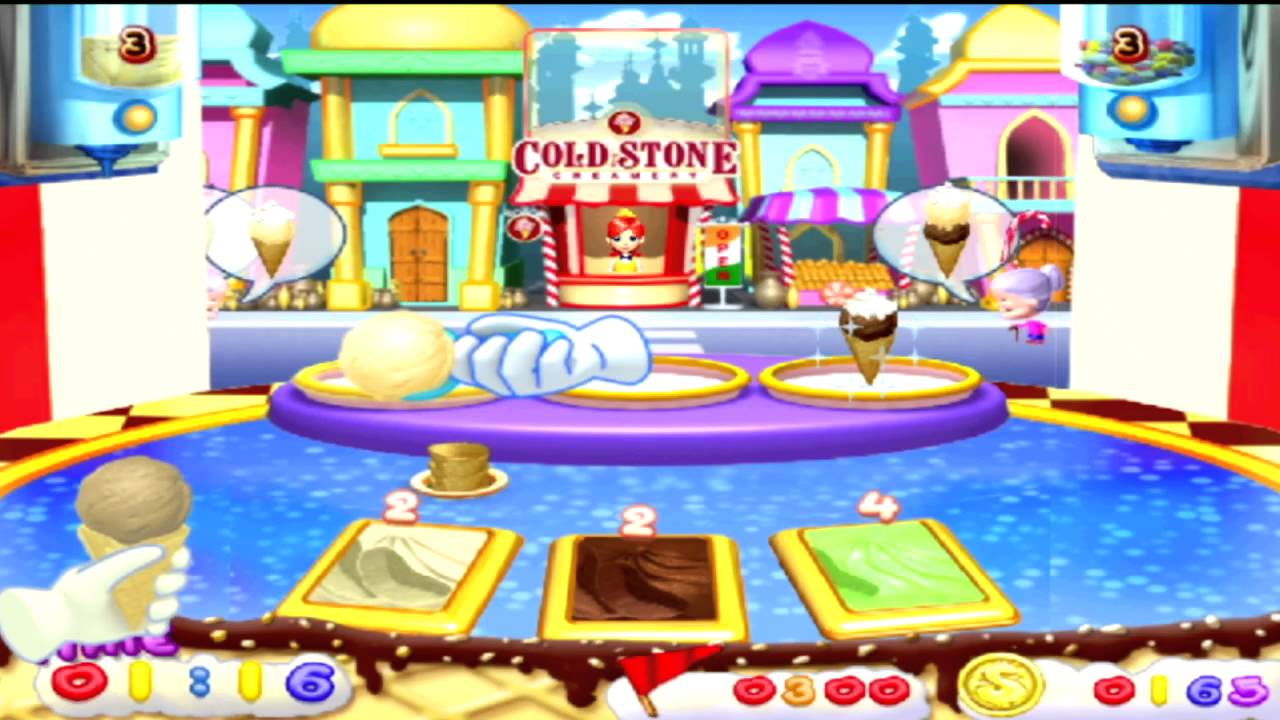 Cold Stone Creamery Scoop It Up Romulation Plays Wii Youtube