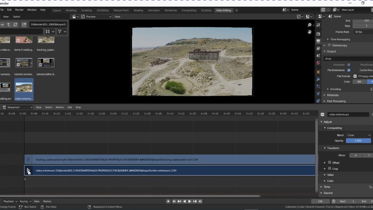 Editor de videos en Blender 2.8 - YouTube