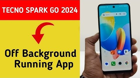 How to turn off background running app, Tecno Spark go 2024 me auto launch app Kaise off Karen
