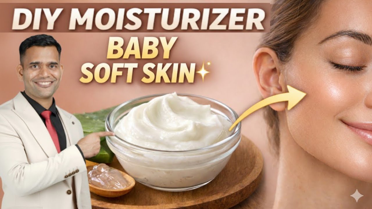 Увлажняющий крем своими руками для нежной, молодой кожи, как у младенца | Домашний крем для лица