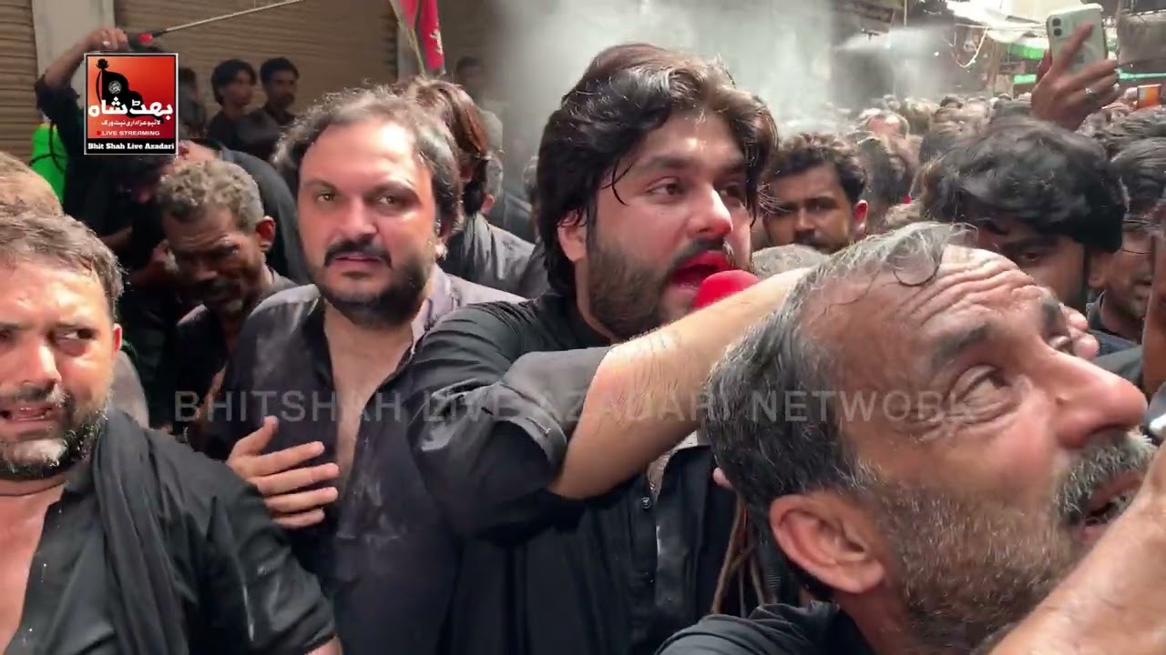 Youm E Ashur Bhitshah Azadari 2025 l Kafla Luta gaya l Anjuman Gulaman E Ahailbait