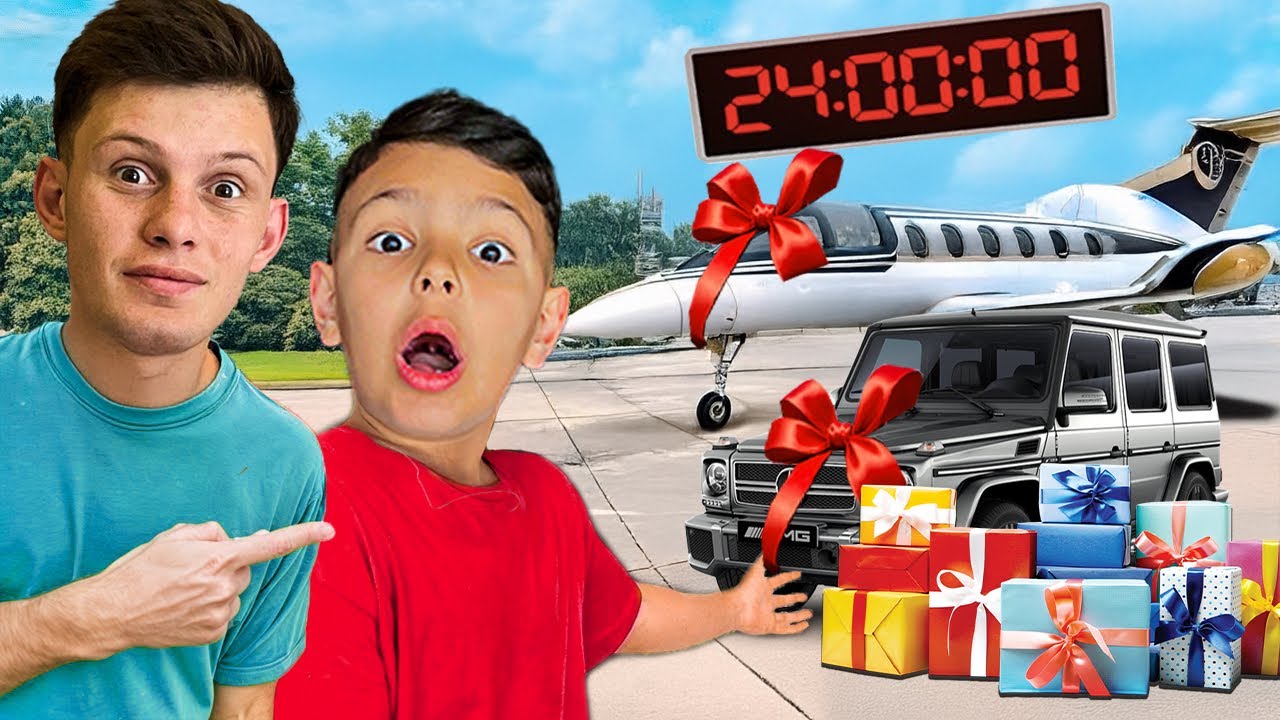KARDEŞİME 24 SAATE 24 HEDİYE VERDİM ?!