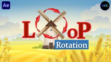 Rotate any object in loop without keyframe 🔥  || after affects tutorial || Artfx with Priyanka