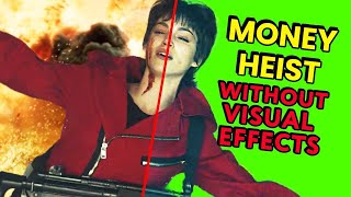 What Money Heist Looks Like Without CGI & VFX And Other Visual Effects