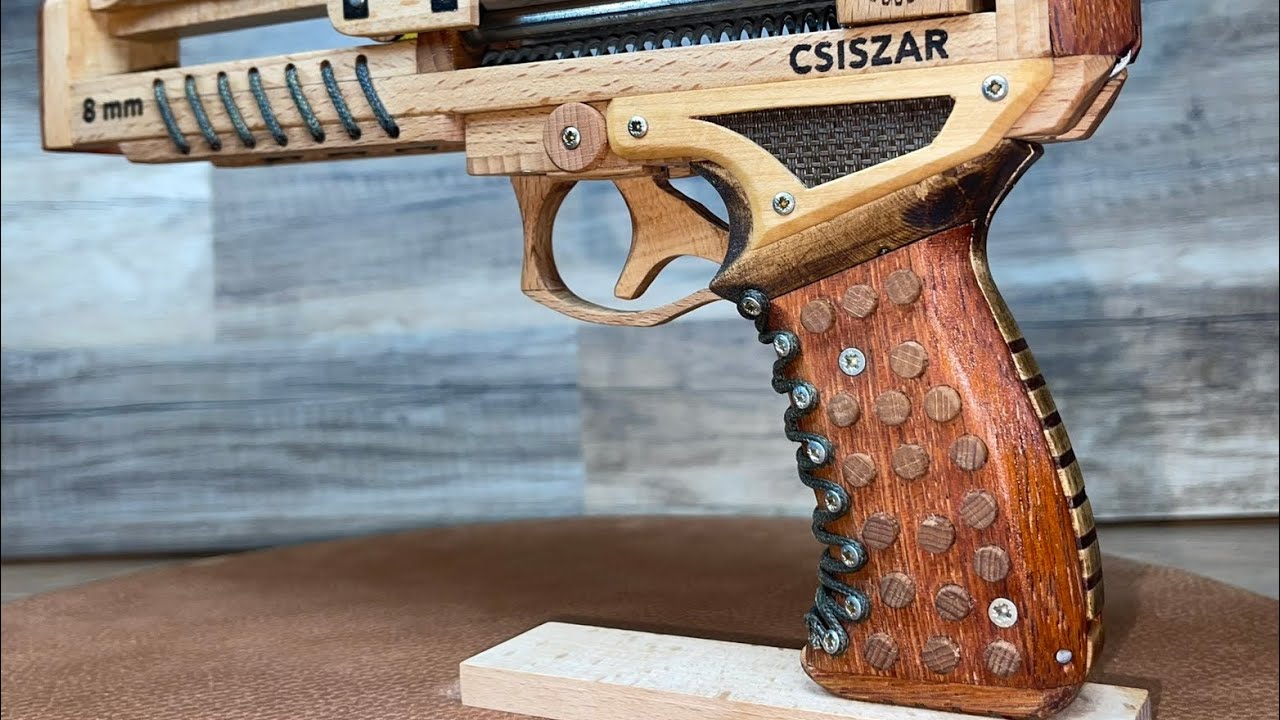 El JUGUETE de madera que todo NIÑO sueña. SLINGSHOT GUN