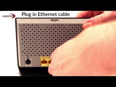 Supanet Router Set Up