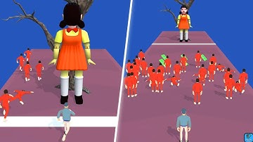 Squid Game 3D ⭕🔺🦑 All Levels Gameplay Walkthrough New Update Android,iOS