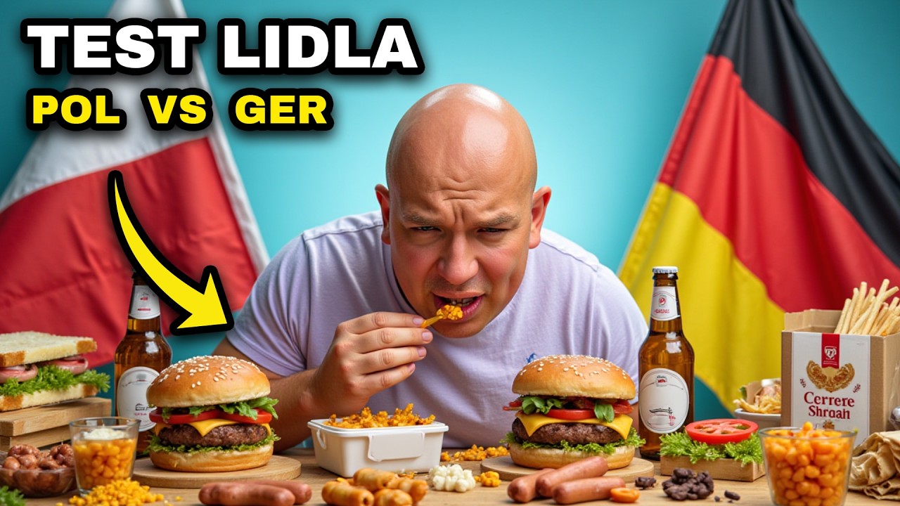 Testujemy jedzenie z niemieckiego LIDLA!