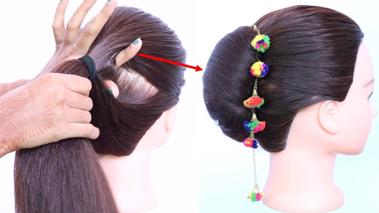 Easy Newtrick For French Bun French Roll French Twist