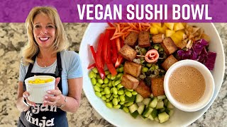 Easy Vegan Sushi Bowl | Kathy's Vegan Kitchen