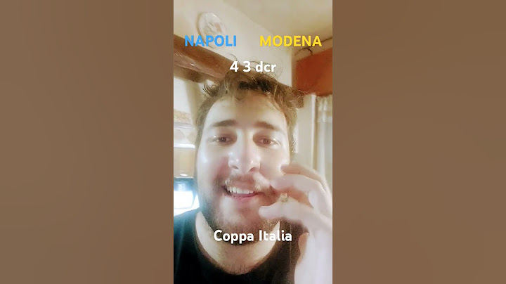 coppa italia Napoli Modena 4 3 dcr