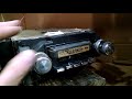 Cadillac Eight Track Radio 1974 1975 1976 demo
