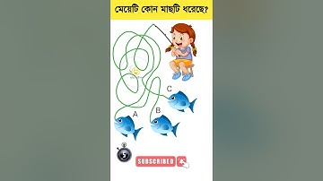 বুদ্ধির ধাঁধা 🤔 | Puzzle Riddles | Chobir Dhadha | Brain Test | Mojar Dhadha #buddhirporikha