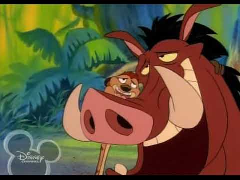 Timon \u0026 Pumbaa (1995-1999) VHS-Öppning
