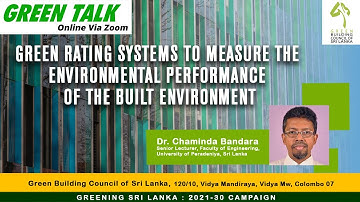 Green Rating Systems to Measure the Environmental Performance of the Built Environment