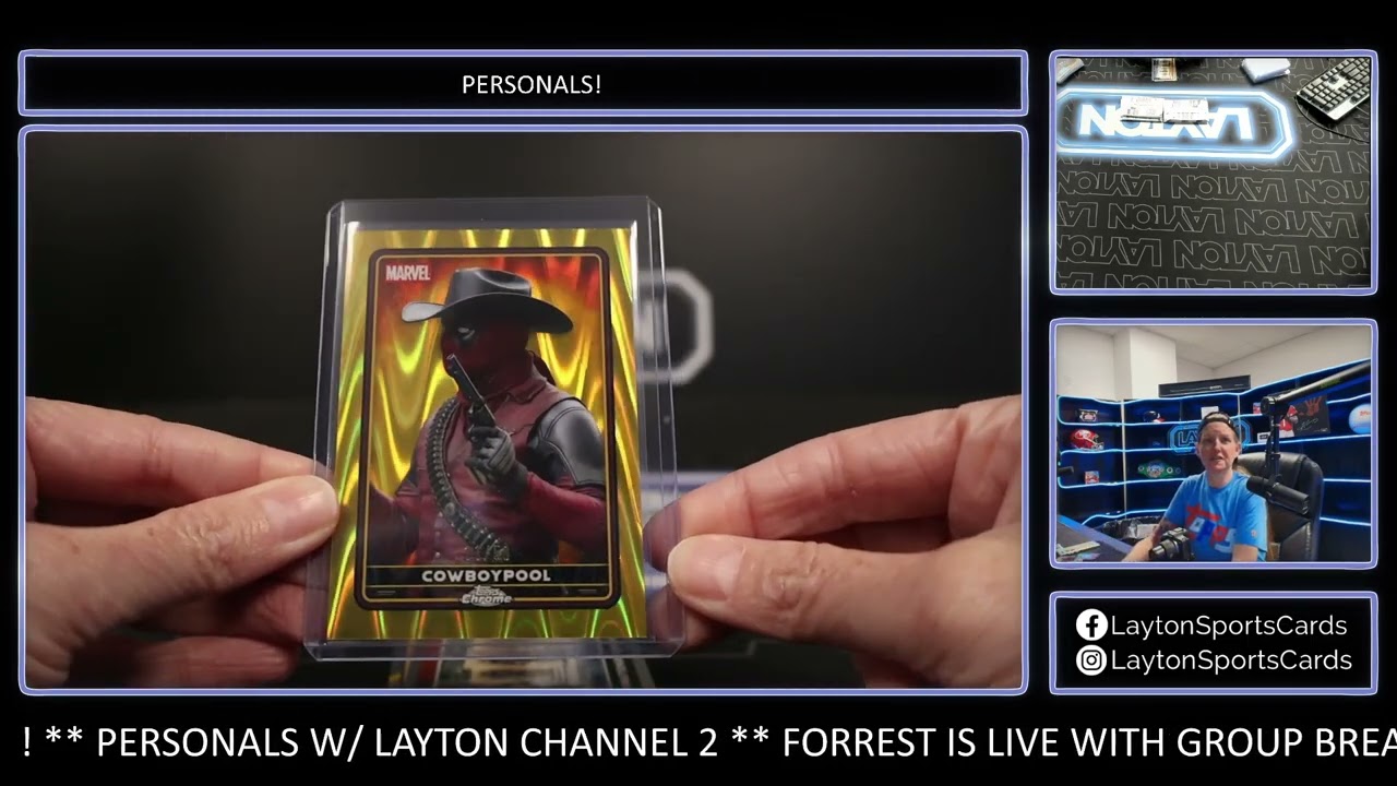 1 Box of 2025 Chrome Deadpool for Matthew K