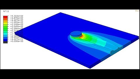Friction stir welding simulation in abaqus using Coupled Eulerian Lagrangian CEL method  Part 2 of 3
