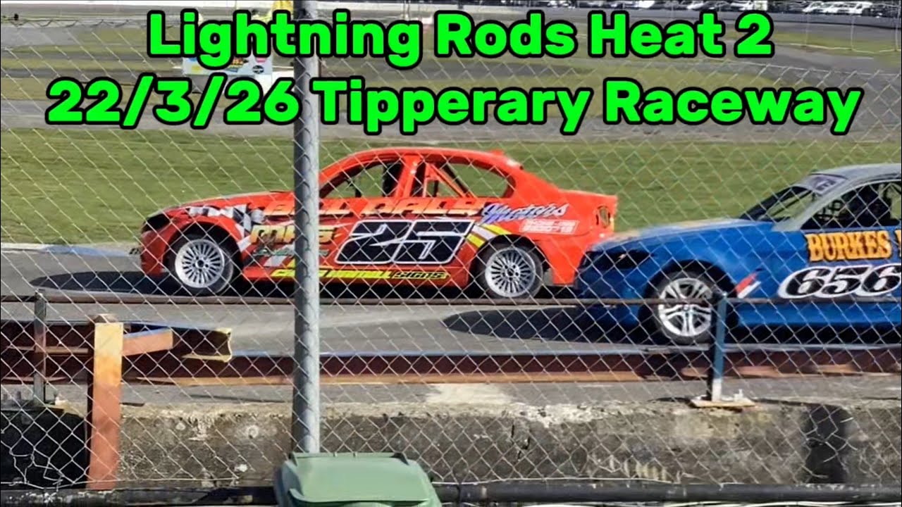 Lightning Rods Heat 2 22/3/26 Tipperary Raceway - YouTube