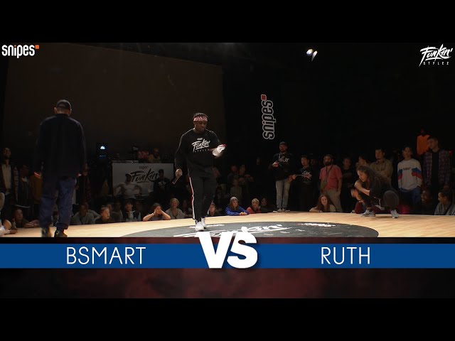 SNIPES FUNKIN STYLEZ 2019 - Hip Hop Best 16 - BSMART vs. RUTH 