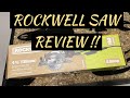 FIRST LOOK: ROCKWELL COMPACT CIRCULAR SAW REVIEW!!