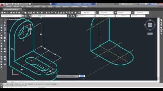 Dibujar circunferencias en Axonometría Isométrica en AutoCAD.Isocírculo