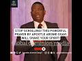 STOP SCROLLING! THIS POWERFUL PRAYER BY APOSTLE AROME OSAYI WILL SHAKE YOUR SPIRIT