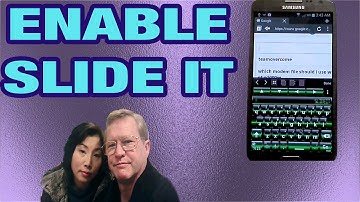 SlideIt keyboard how to enable