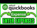 How To ENTER EXPENSES In QuickBooks Online (QUICK & EASY) 2026