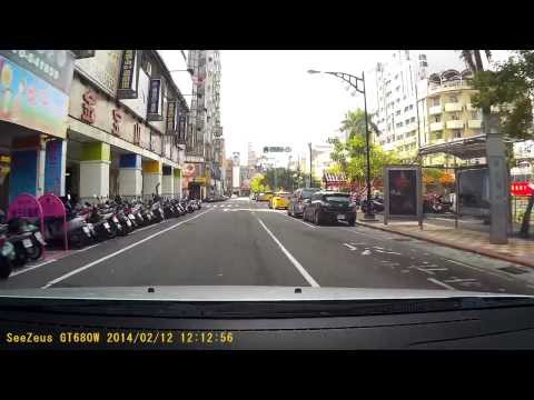 SeeZeus GT680W (加上NiSi DW1 CPL 偏光鏡) 市區道路實拍