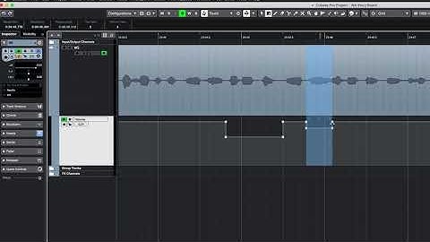 Cubase Jump Automation with Range Selection Tool