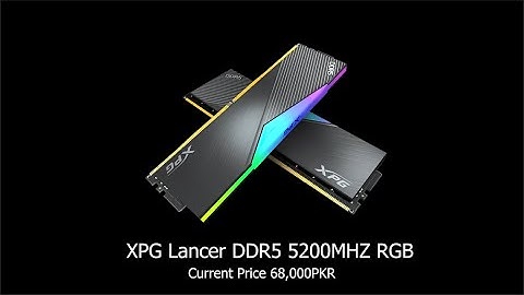[Technology] Unboxing ADATA XPG DDR5 Lancer RGB Memory 開箱ADATA XPG DDR5 Lancer RGB 記憶體