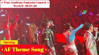 AF Theme Song Opening | True Academy Fantasia 2026 Concert Week 6