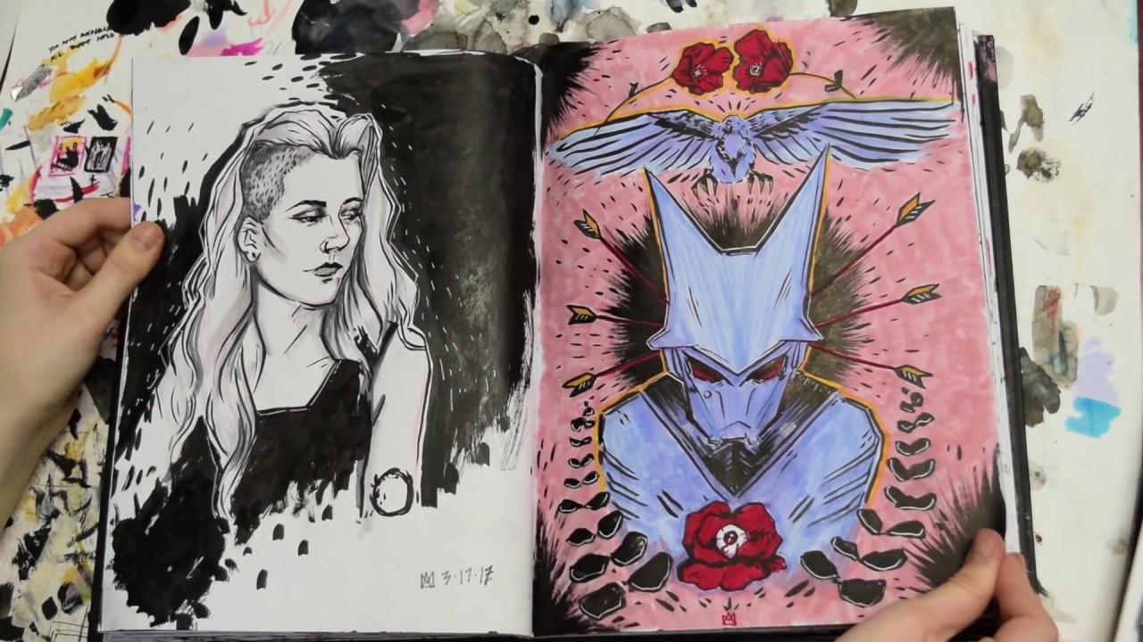 sketchbook tour | jan17-may17