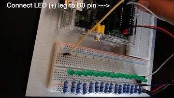 Connecting a Slice of Pi/O to 16 LEDs (Raspberry Pi)